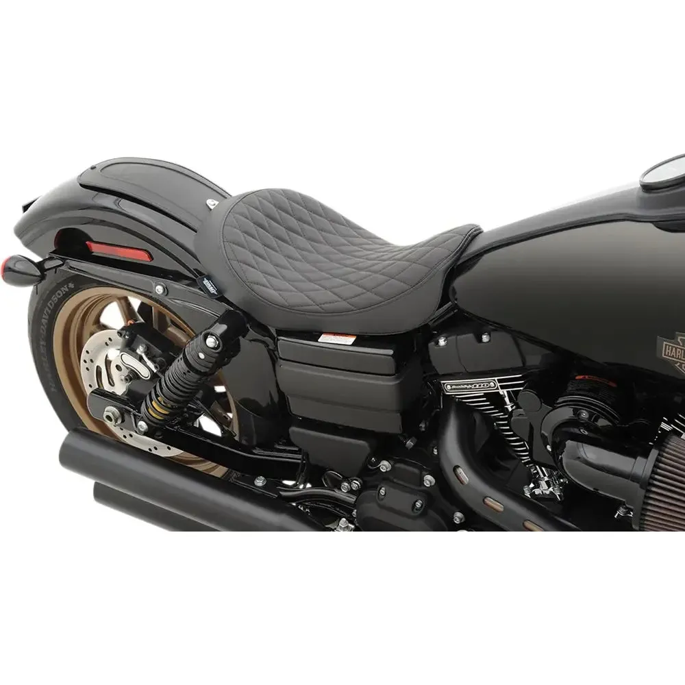 Drag Specialties Flacher Einzelsitz für Harley