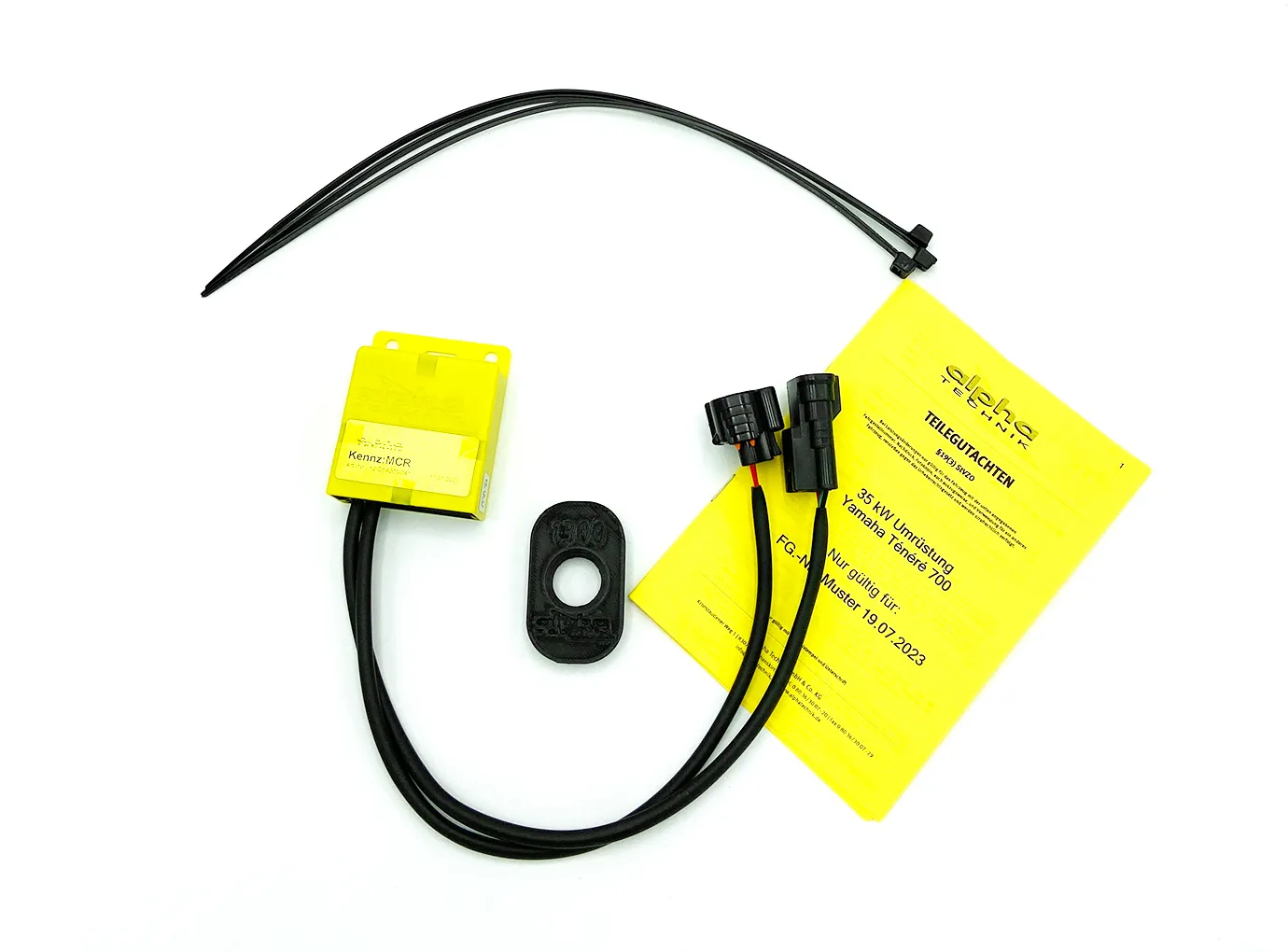 Drosselkit 35 kW für Yamaha Tenere 700 / Tenere 700 World Raid, Typ DM11, ab Modelljahr 2021-