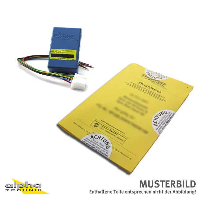 alpha Technik 25km/h >auf> 45km/h Aufschaltsatz für Peugeot Speedfi