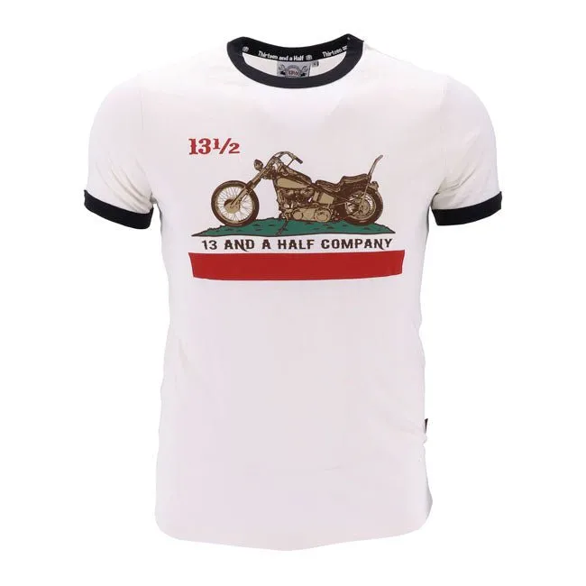 13 1/2 Kalifornien Firmen-T-Shirt