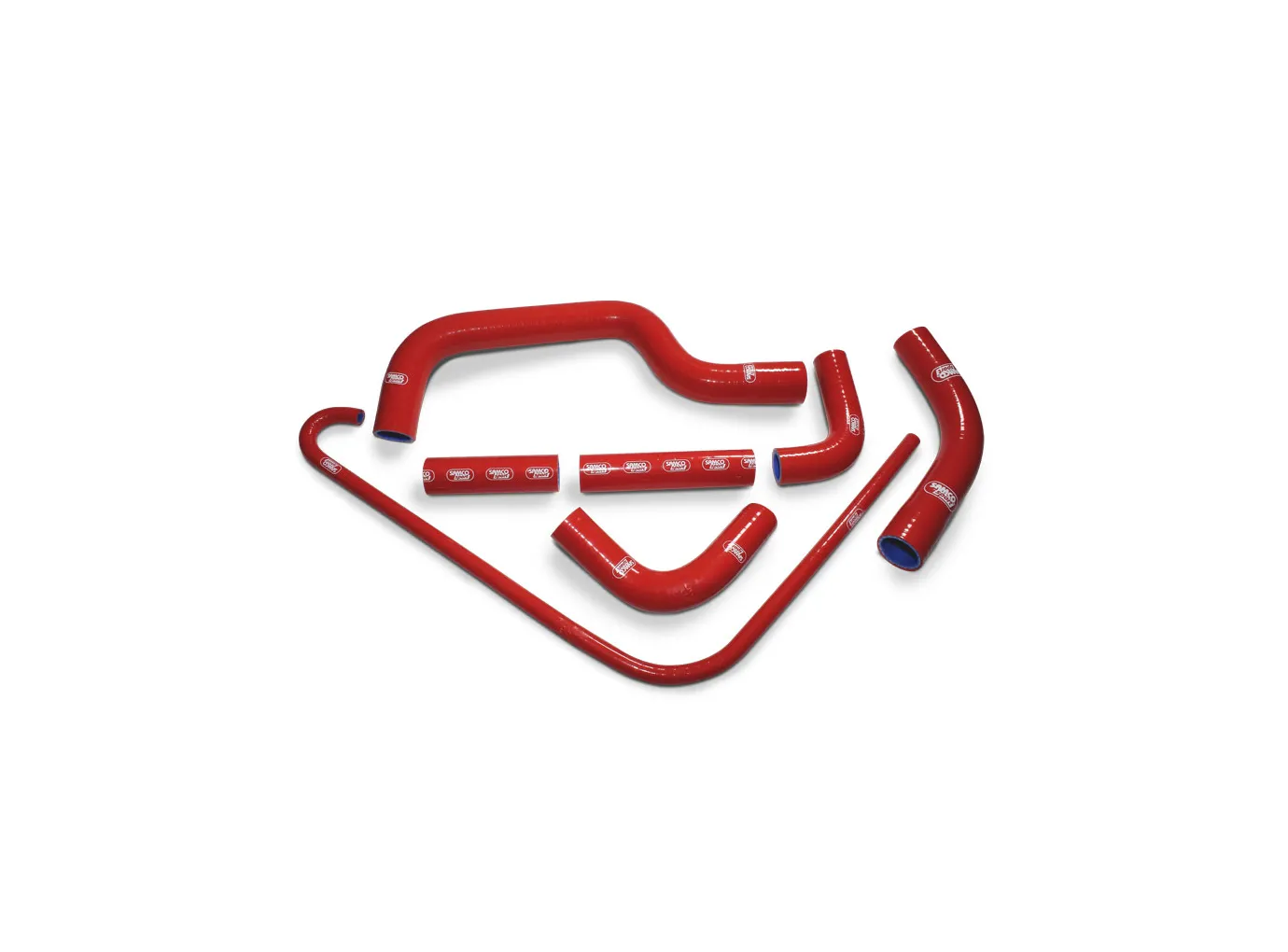 Samco Sport Silikonschlauch Kit viper red Ducati Monster S4/S4R Modelljahr 2001-2008