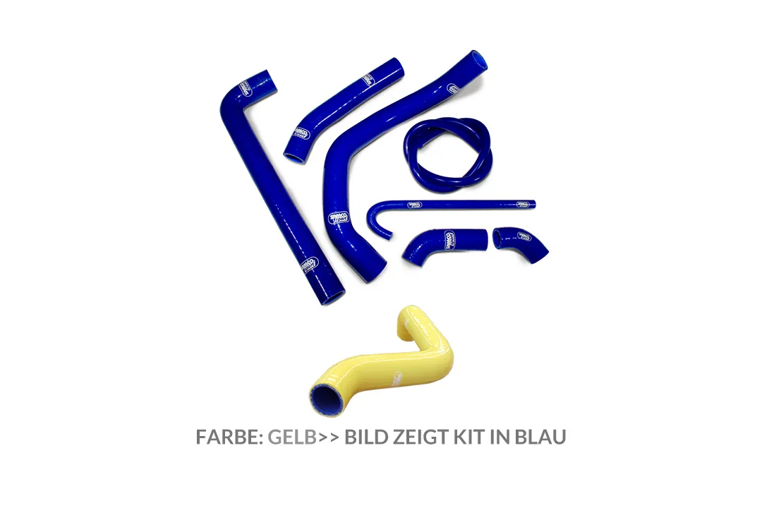 Samco Sport Kühlerschlauch-Kit gelb für diverse Ducati Panigale Modelle