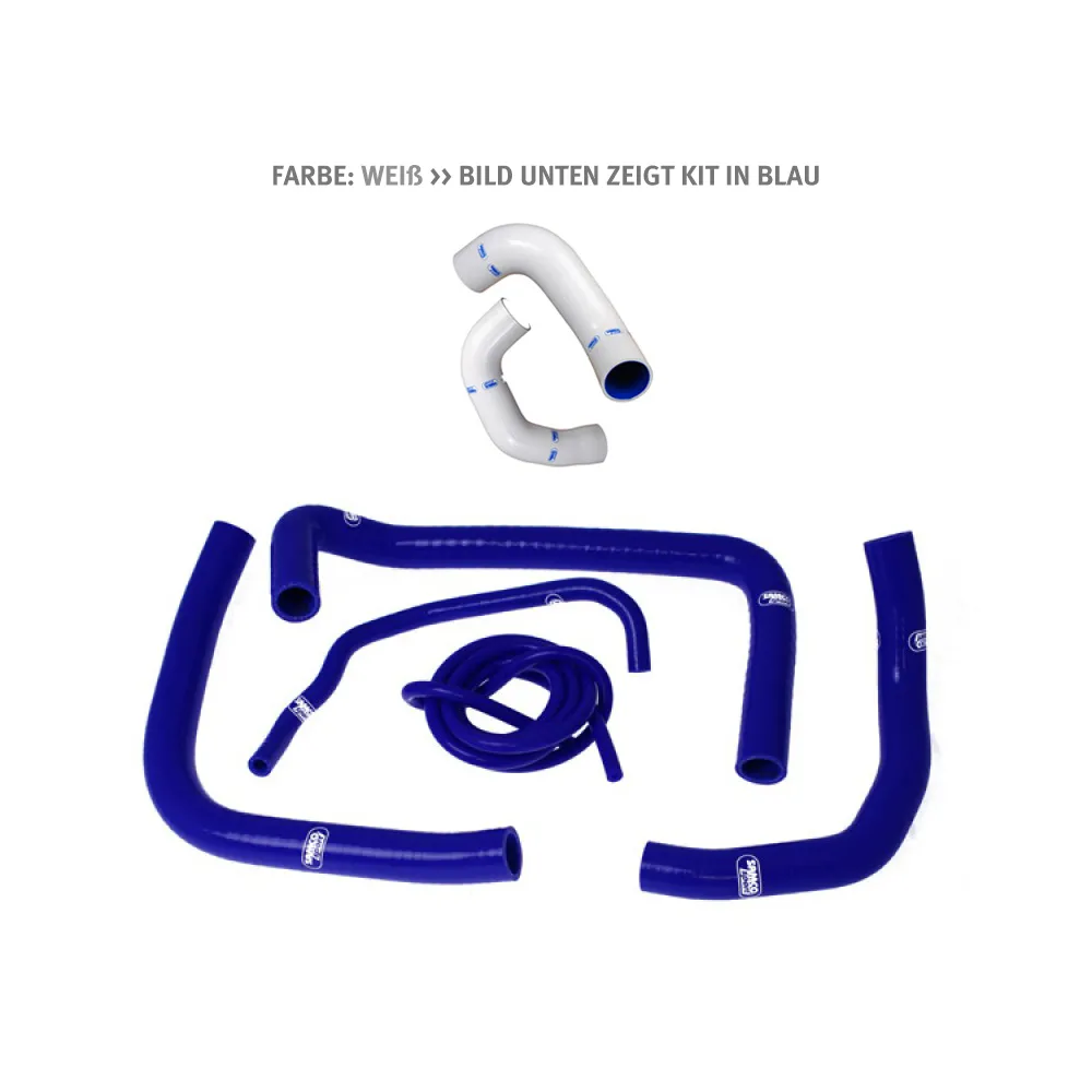 SAMCO SPORT Siliconschlauch Kit weiß für Honda CBR900RR Modelljahr 1994-1995