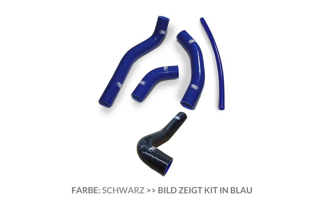 SAMCO SPORT Siliconschlauch Kit schwarz für Honda RS250 Modelljahr 1993-2000
