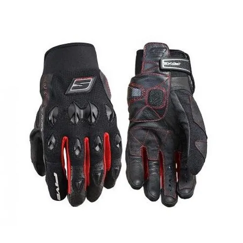 447885E FIVE STUNT SCHWARZ / ROTE HANDSCHUHE GRÖSSE XL