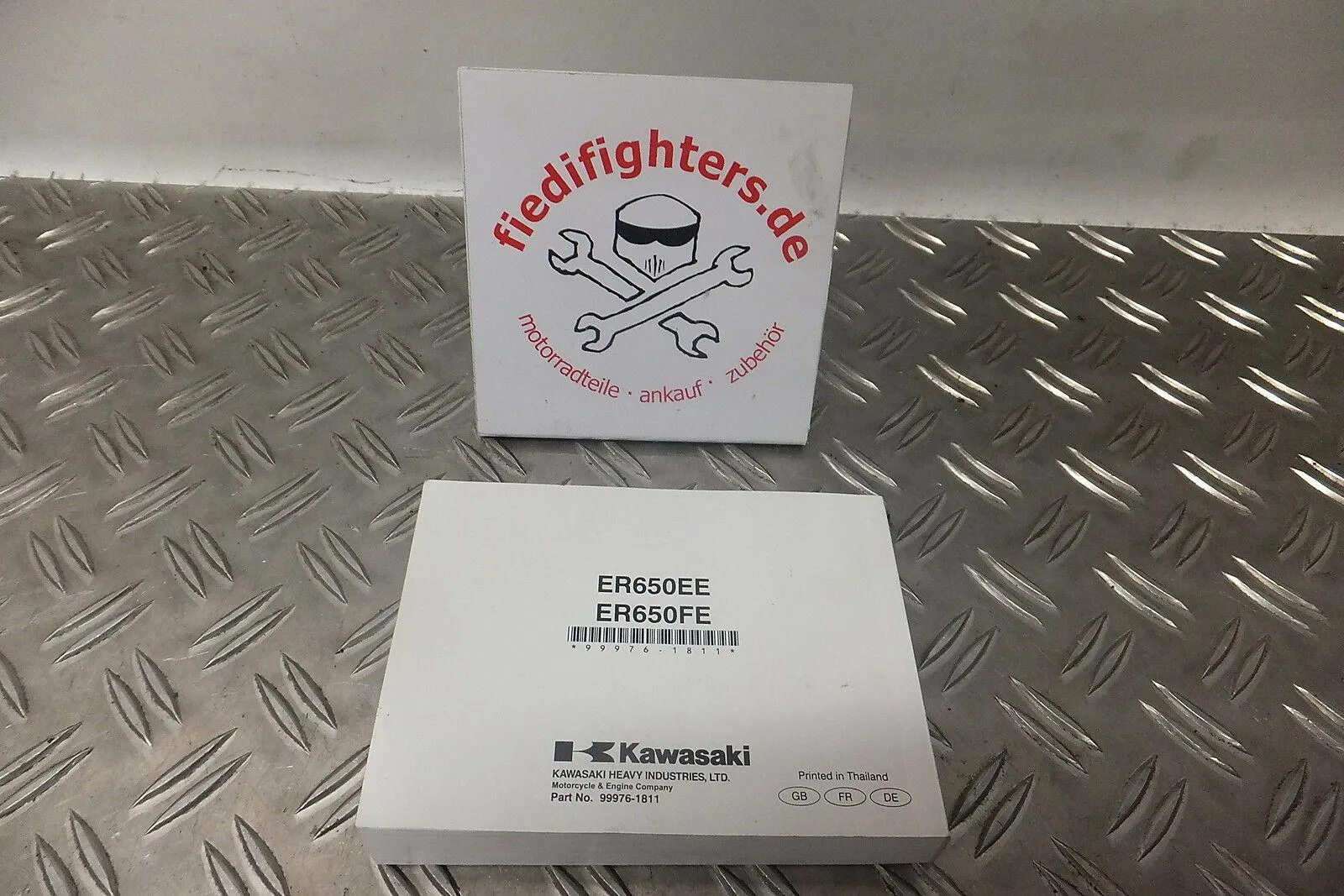 Bedienungsanleitung Buch Fahrerhandbuch Kawasaki ER-6N ABS ER6N ER650 EF/FF