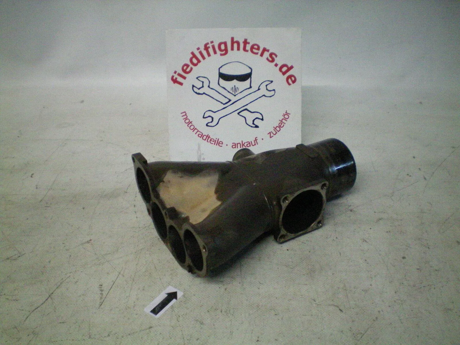 Auspuff Sammler Auspuffsammler Krümmer 10210km Yamaha YZF-R1 RN19 R1