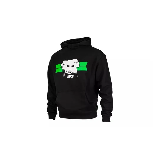 FELPA Hoodie MXS Troopers nero - TAGLIA L