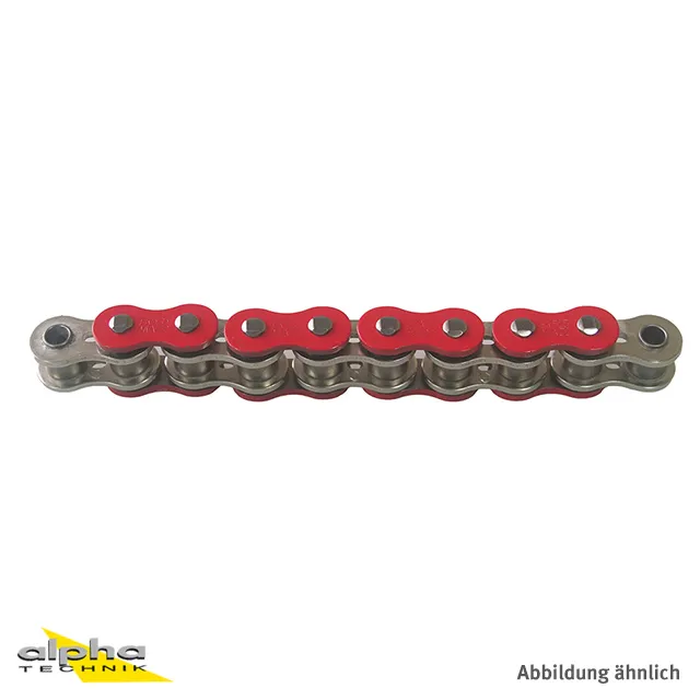 Kette ENUMA MVXZ-2 530, ideale OEM-Ersatzkette - 106 Glieder - Farbe Rot