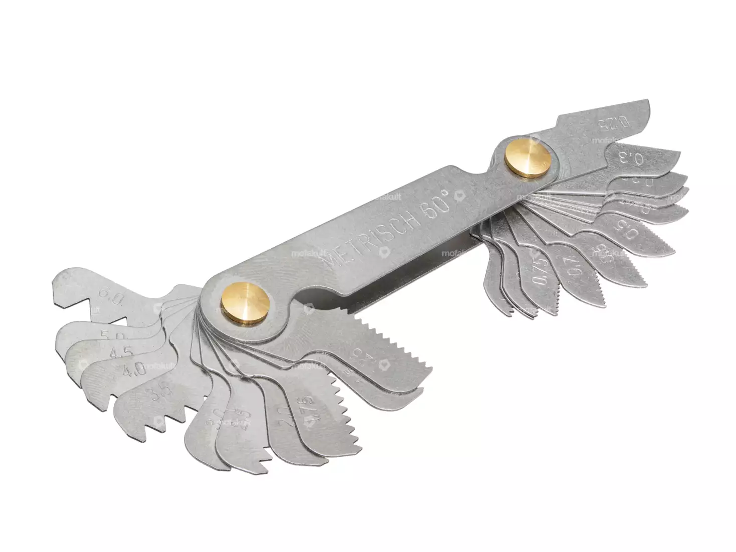 BGS Gewindelehre 60° Metrisch 24 Blatt