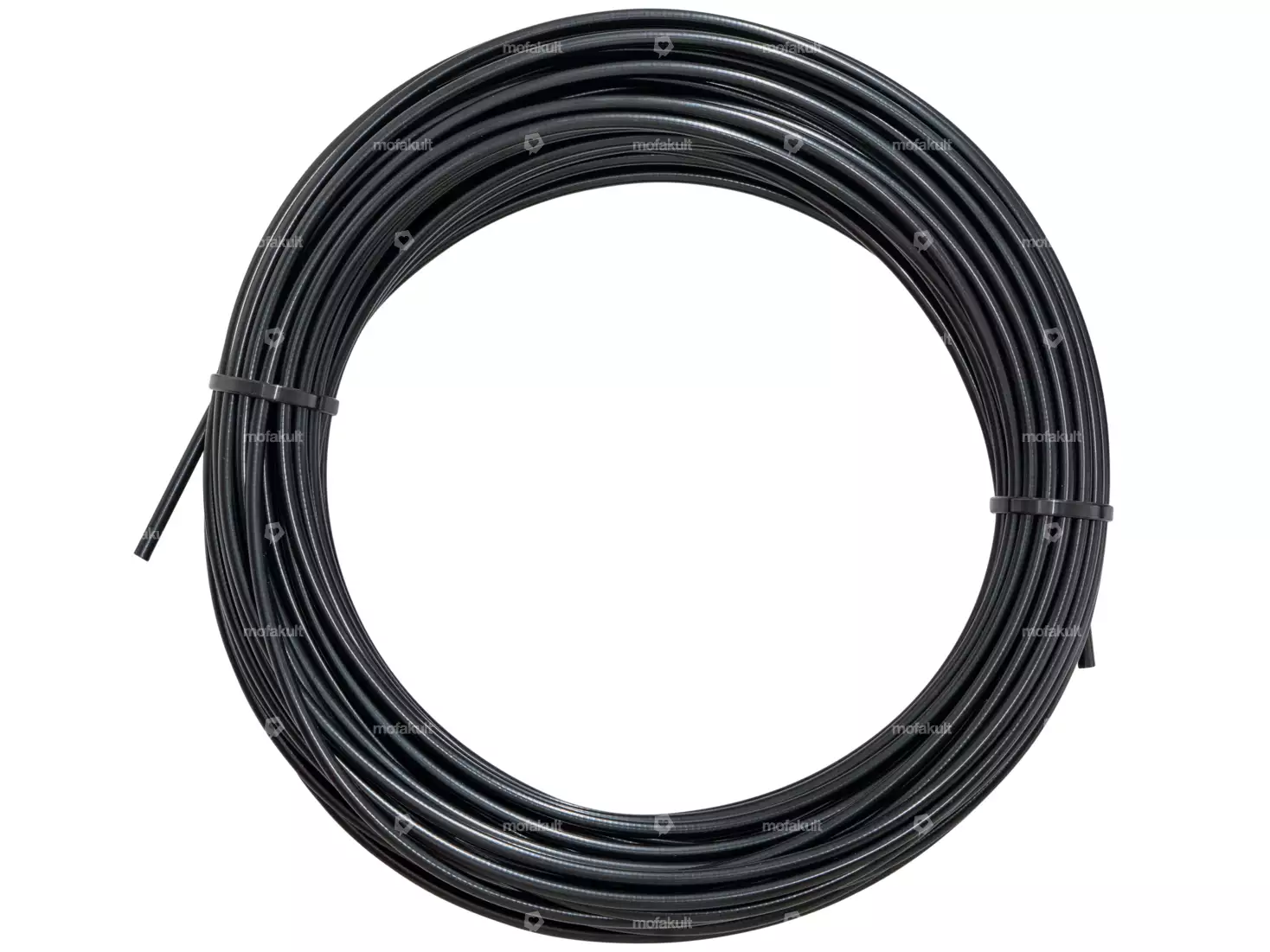Kabelhülle Ø 5 mm schwarz (25 Meter Rolle) PTFE-gefettet