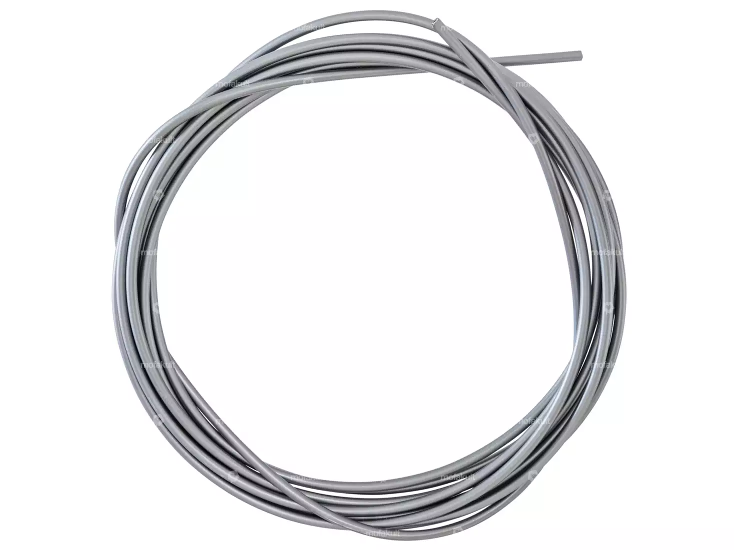 Kabelhülle Ø 5 mm anthrazit-grau (6 Meter Rolle) PTFE-gefettet