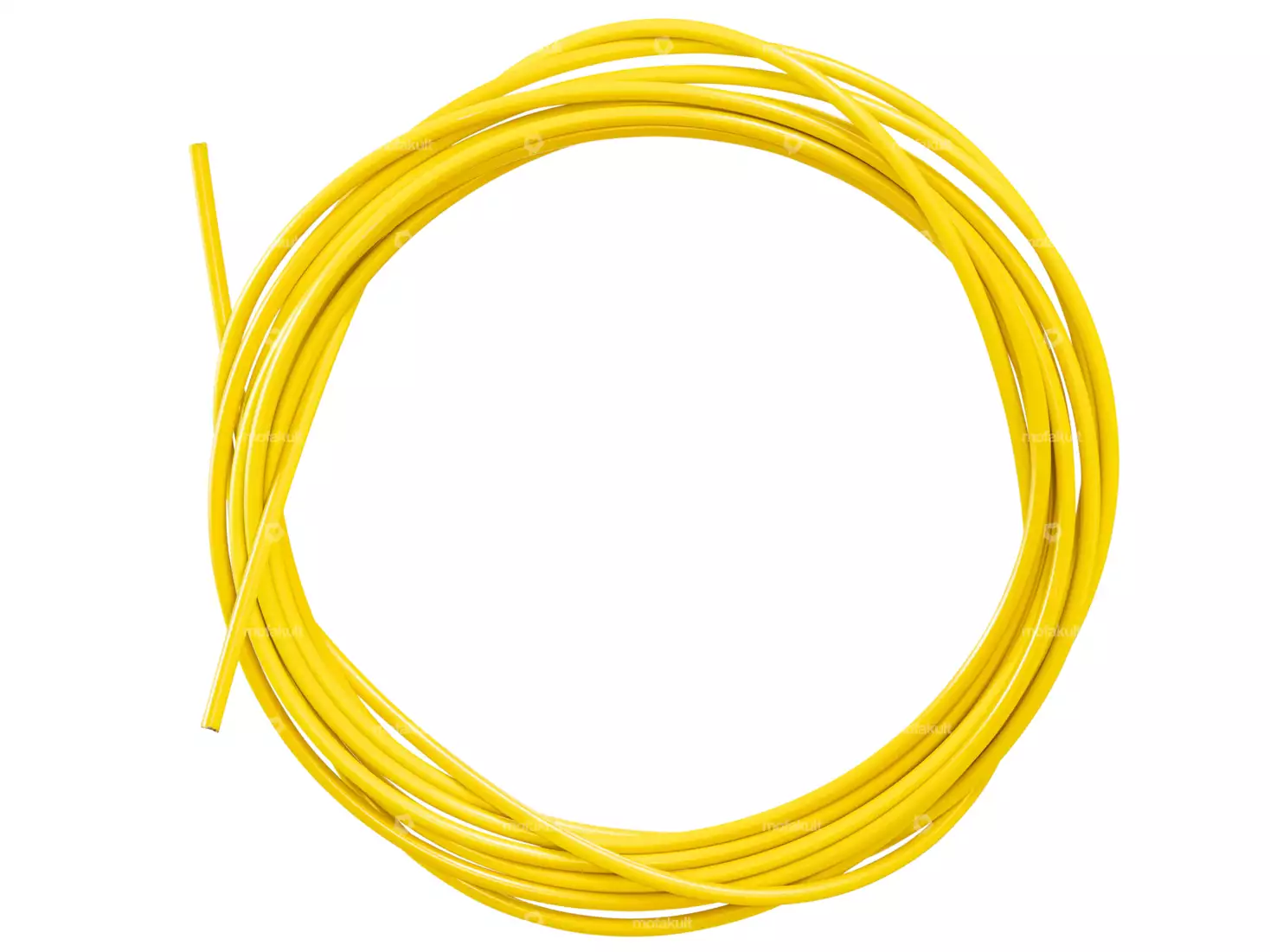 Kabelhülle Ø 5 mm gold (6 Meter Rolle) PTFE-gefettet