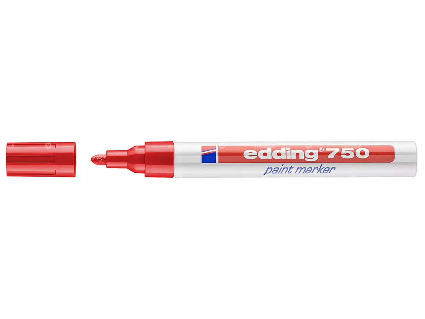 edding 750 Lackmarker 2 - 4 mm rot