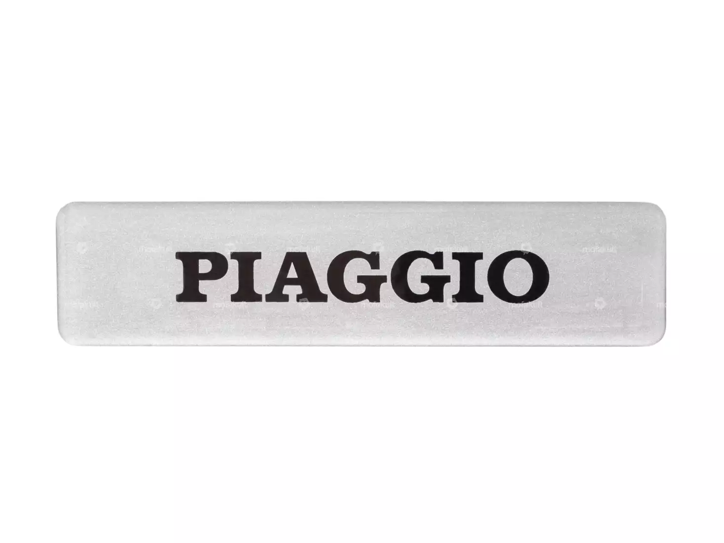 Aufkleber Tank «PIAGGIO» 3D Silikon 115 x 27 mm original | Piaggio Ciao, SI, Bravo