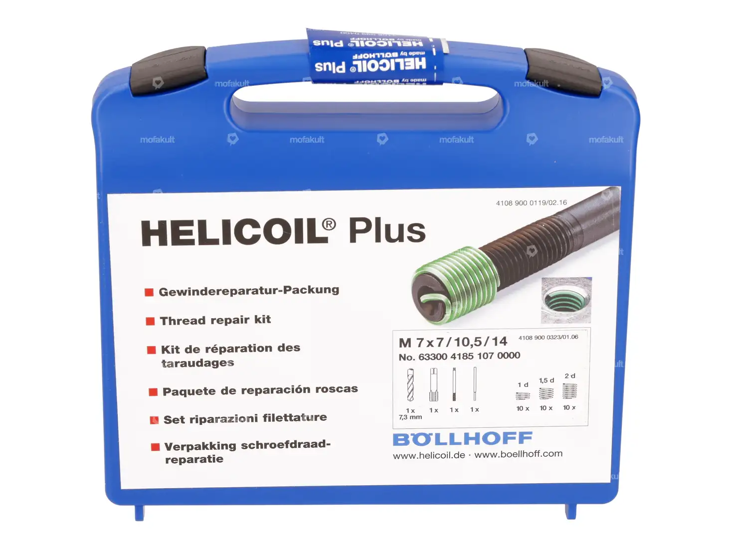 HeliCoil Gewinde-Reparatur-Set M7x1