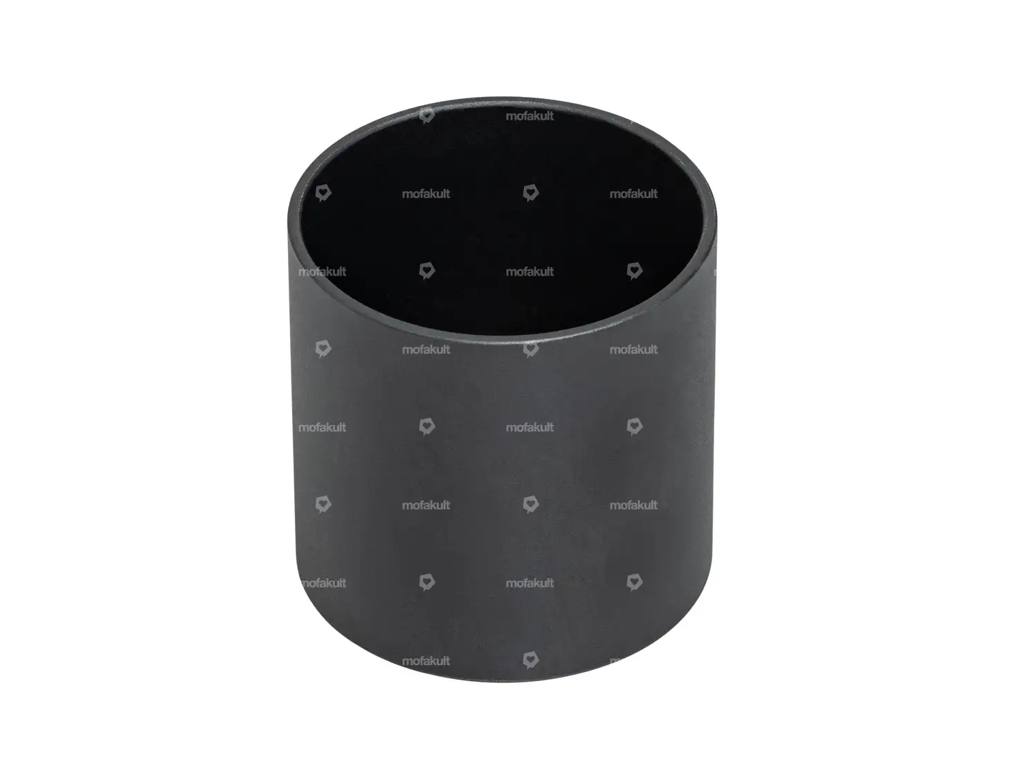 66HEROES Tachobecher Ø 48 mm schwarz eloxiert