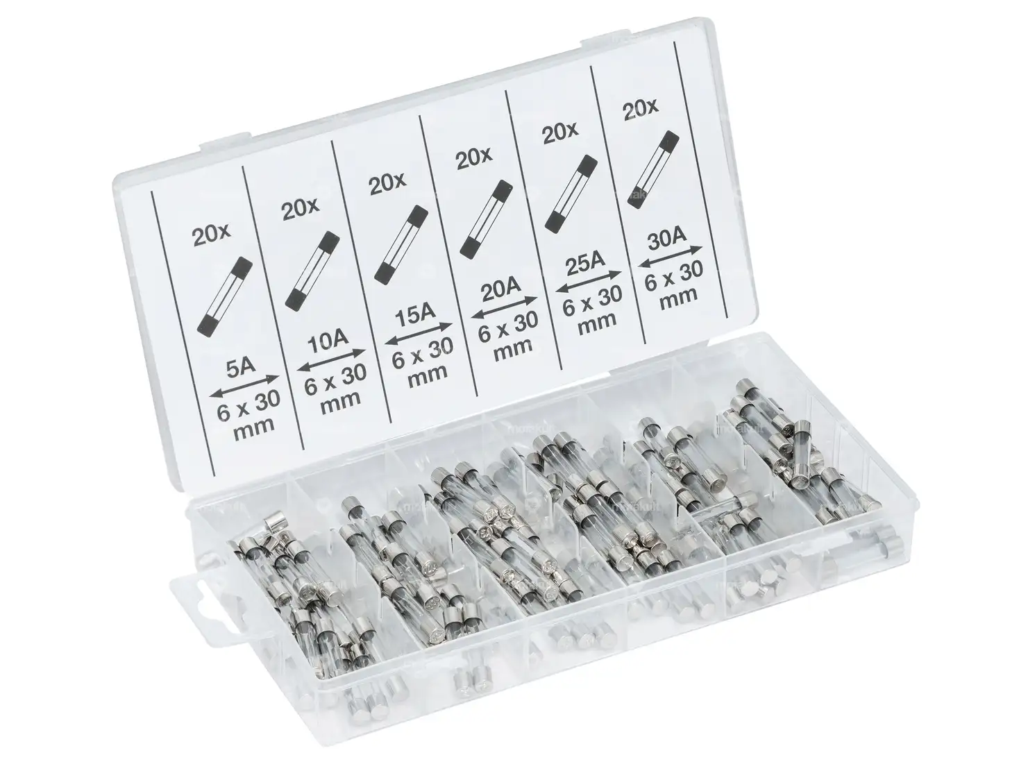 BGS Glassicherung Sortiment 120-tlg.