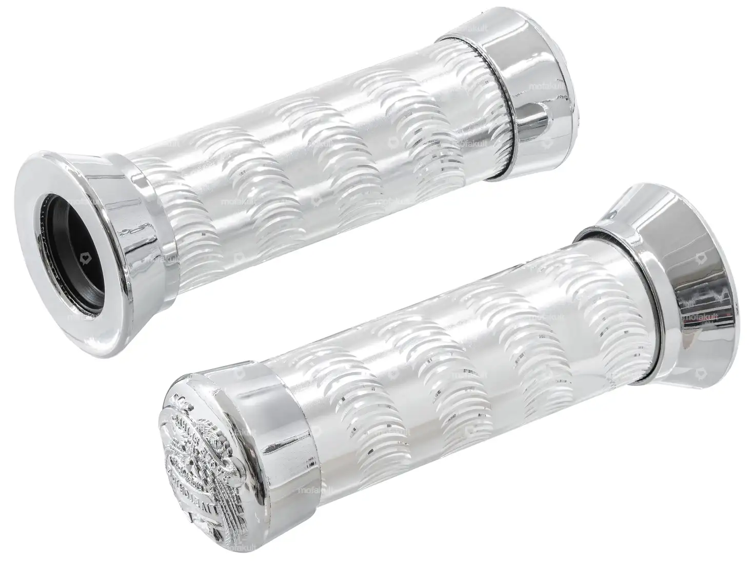 Griffe Aluminium Spirale silber