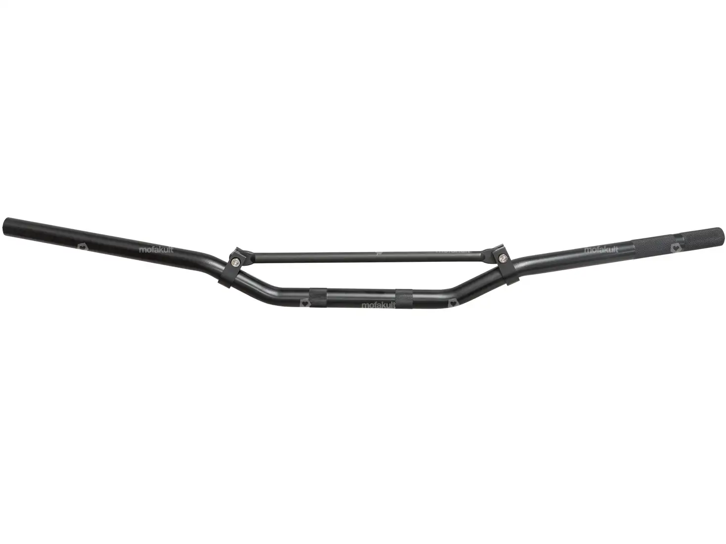 Rennlenker Alu Gabelplatte 7 cm breit schwarz