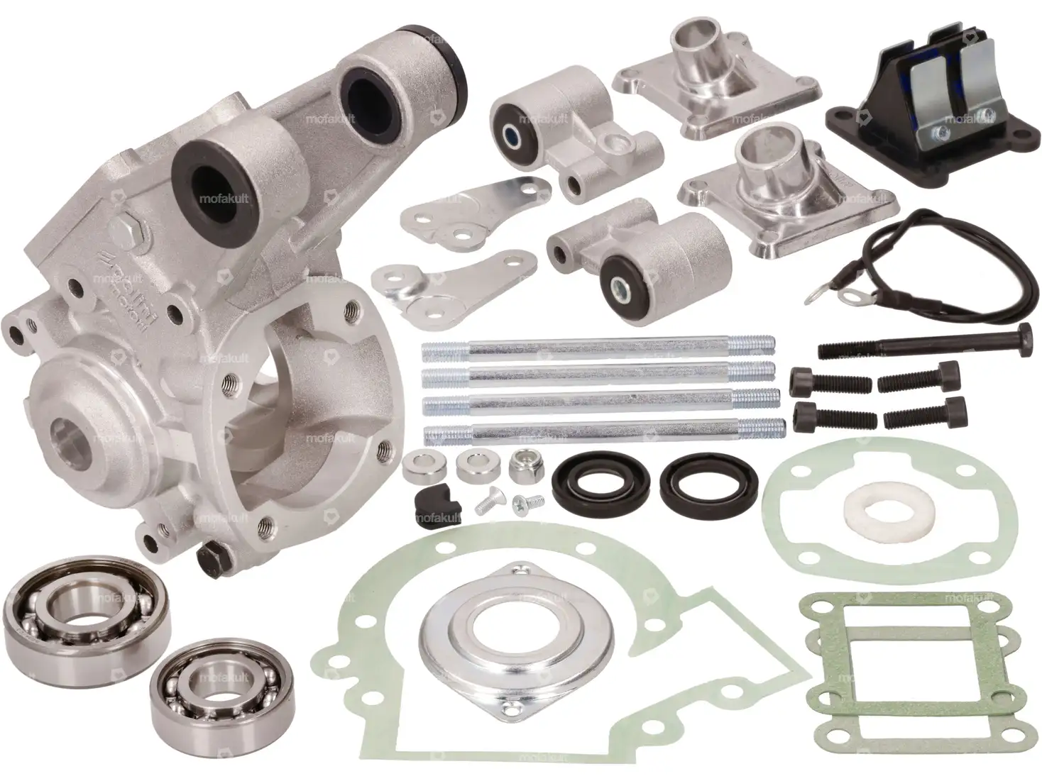 Polini Motorengehäuse 4-Klappen Membran | Peugeot 103, 104, 105, GL 10