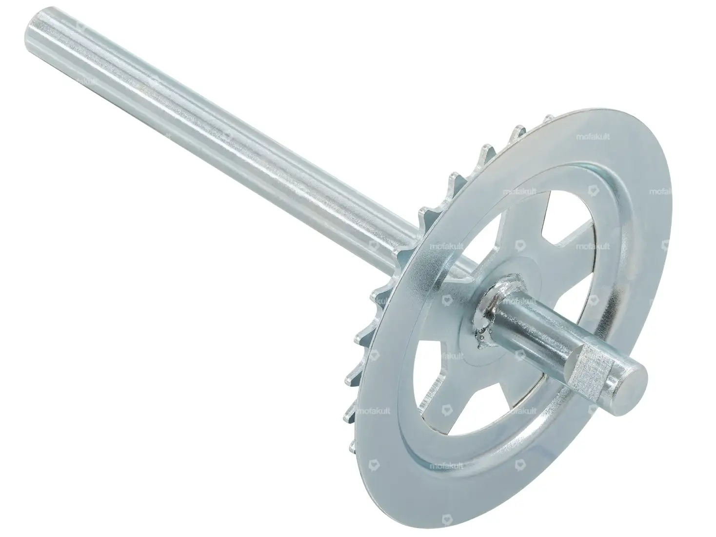 Tretachse 28 Z. Keilnut verzinkt (B-Qualität) | Piaggio Ciao