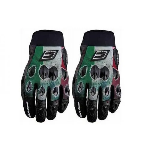 447881B ITALIENISCHE REPLIK FÜNF STUNT-HANDSCHUHE GR. S