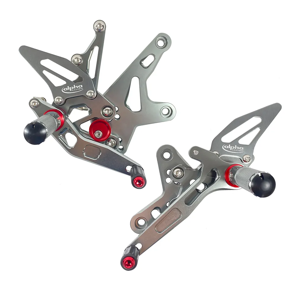 >TRACK< Fußrastenanlage titan Kawasaki Ninja 400 ab 2018 / Z400 ab 2019 ABE