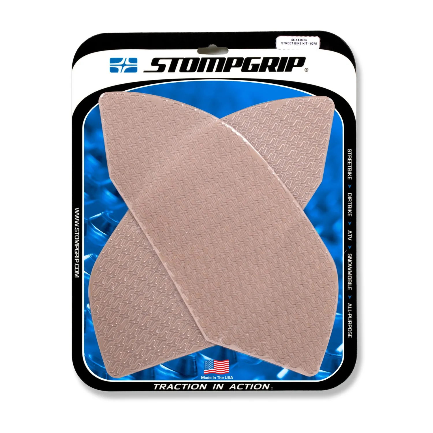 Stompgrip Traction Pads klar, für diverse Aprilia Modelle