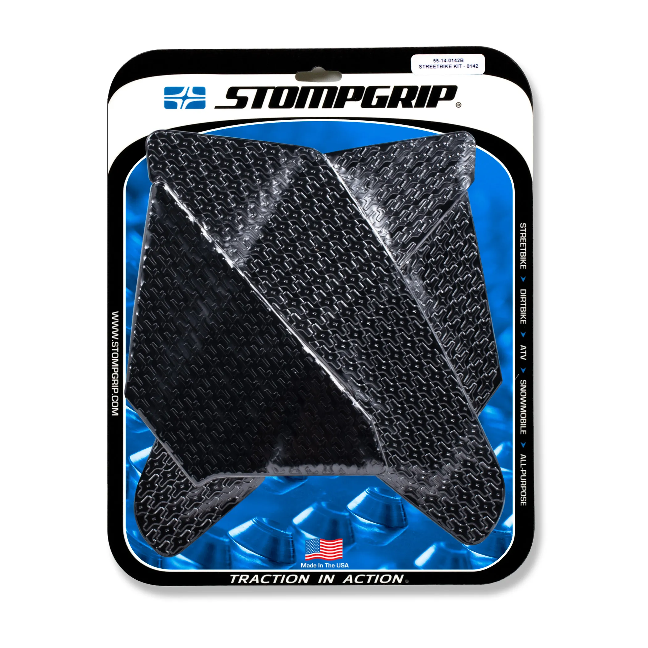Stompgrip Traction Pads schwarz, für Honda CBR 1000RR (2017-2019)