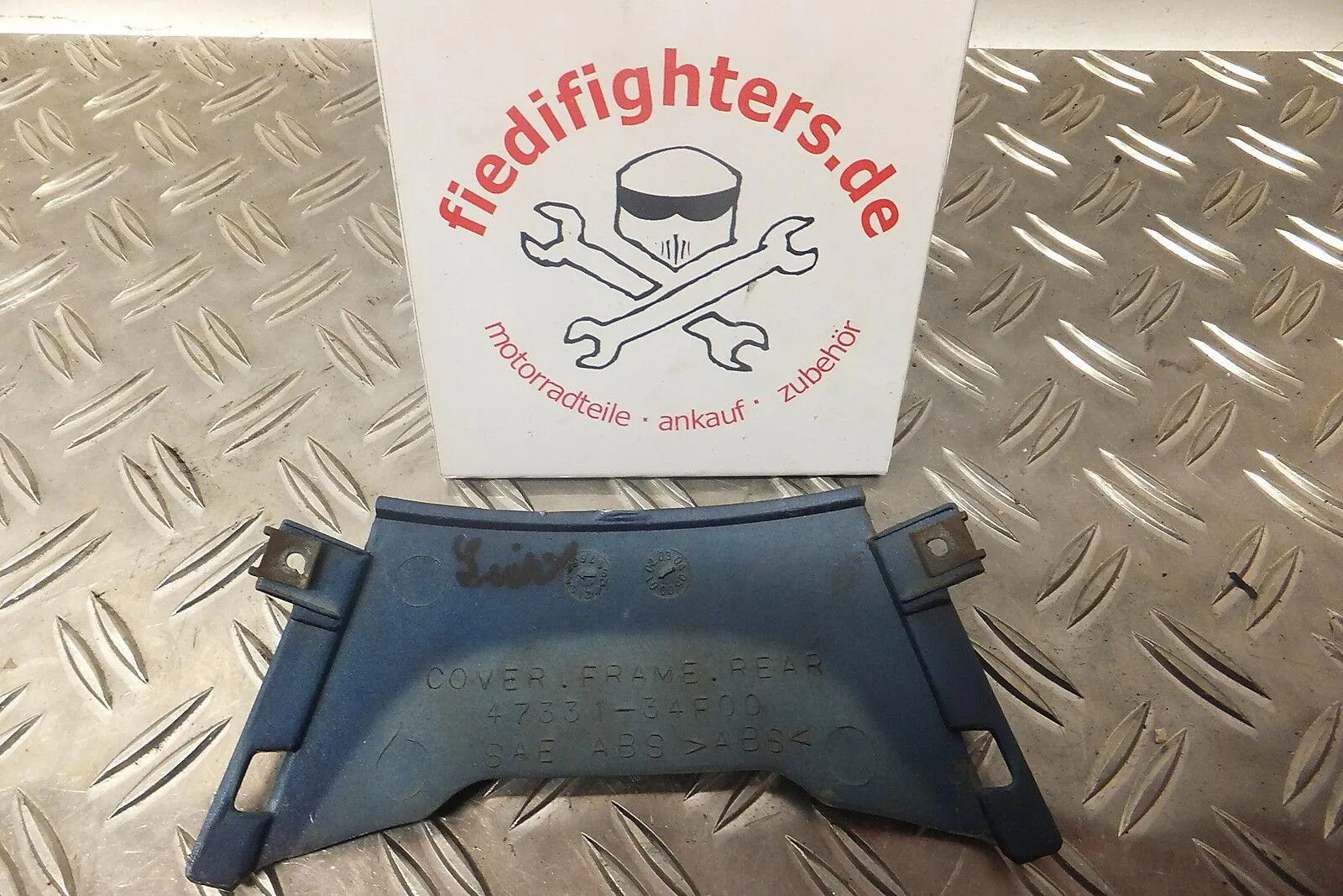 Verkleidung Abdeckung Licht blau Verkleidung Suzuki Roller UE125 WVBH Ez.01