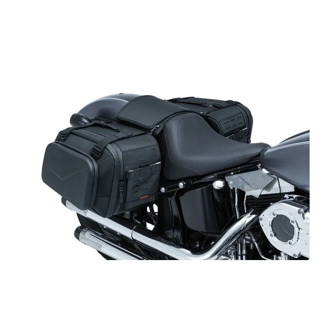 Kuryakyn XKursion XB Fast Lane Überwurf-Motorrad-Satteltaschen-Set