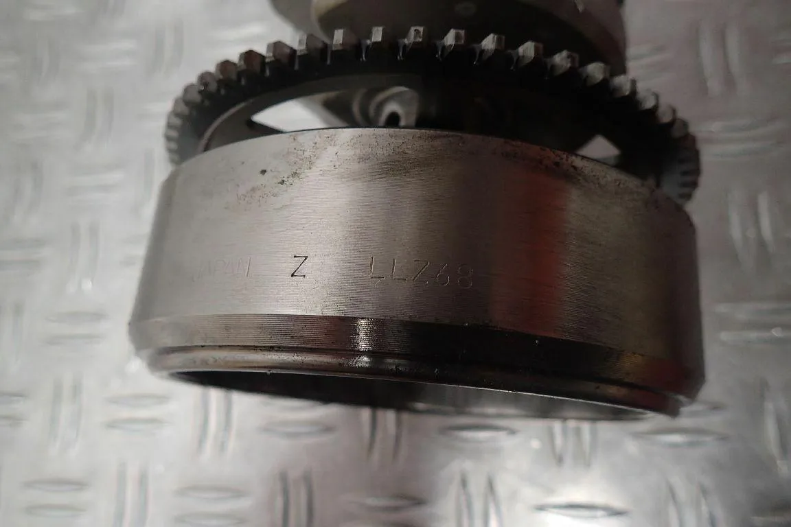 Kurbelwelle Pleuel Welle Crankshaft Yamaha YZF-R6 RJ09 EZ.05 14810km