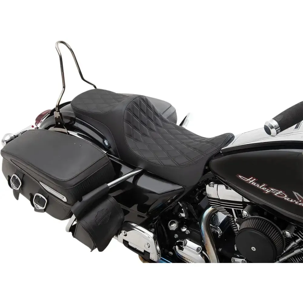 Drag Specialties Predator III 2-Up-Sitz für Harley