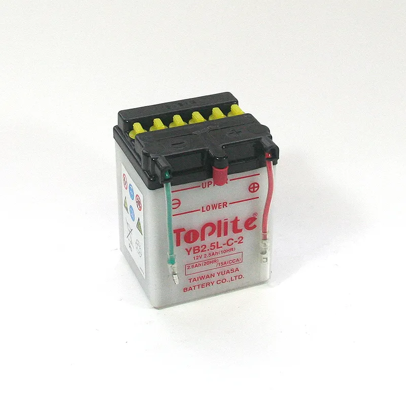 ToPlite YUASA Batterie YB2,5L-C-2