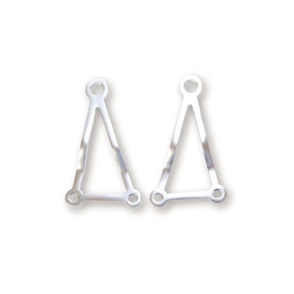 SHIN YO Alu Lampenhalter, filigran, poliert für