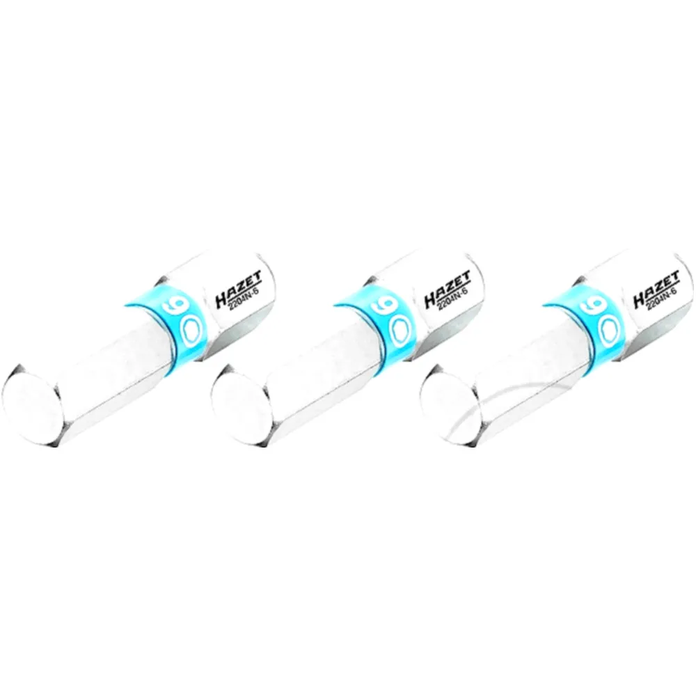 Bit Innen 6 1/4Z 3-teilig 25 mm 1/4Z=6.3 mm