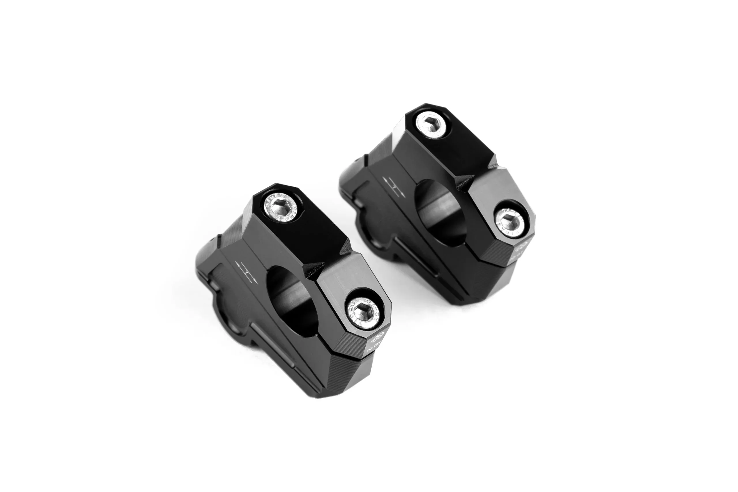 GILLES 1D.GT Lenkererhöhungen schwarz, für BMW R1300GS /Adventure 2023-