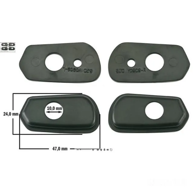 Abdeckung für Blinkleuchte Aufnahme schwarz-120020600