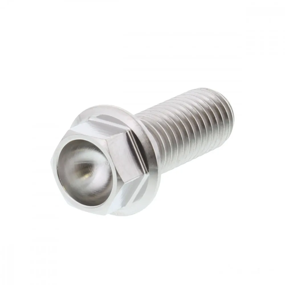 6 Kant Schraube, Kettenradschraube M10x1.50 25mm Titan, TIHX1025-104067366