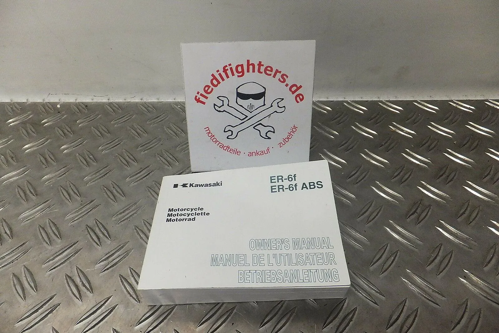 Bedienungsanleitung Buch Fahrerhandbuch Kawasaki Kawasaki ER-6F ABS ER6F