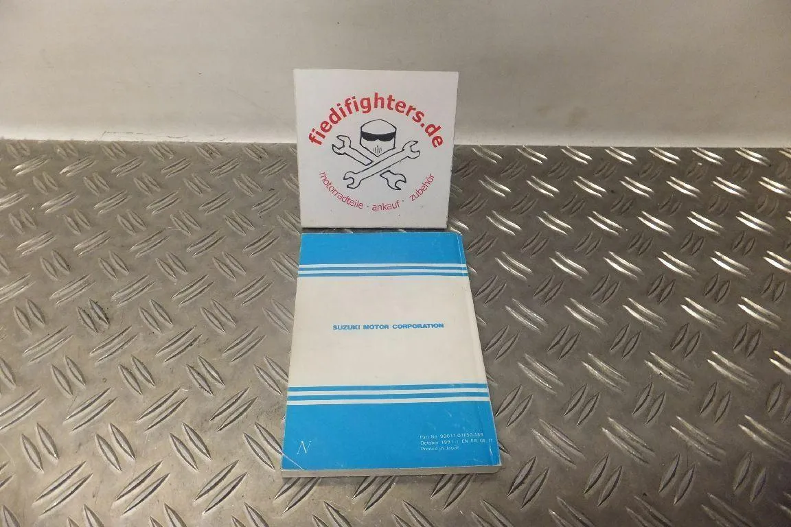 Bedienungsanleitung Buch Fahrerhandbuch Suzuki GSX-R750W 91 99011-07F50-18R