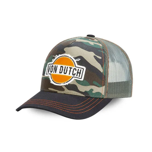 Von Dutch Heritage Kappe Camouflage