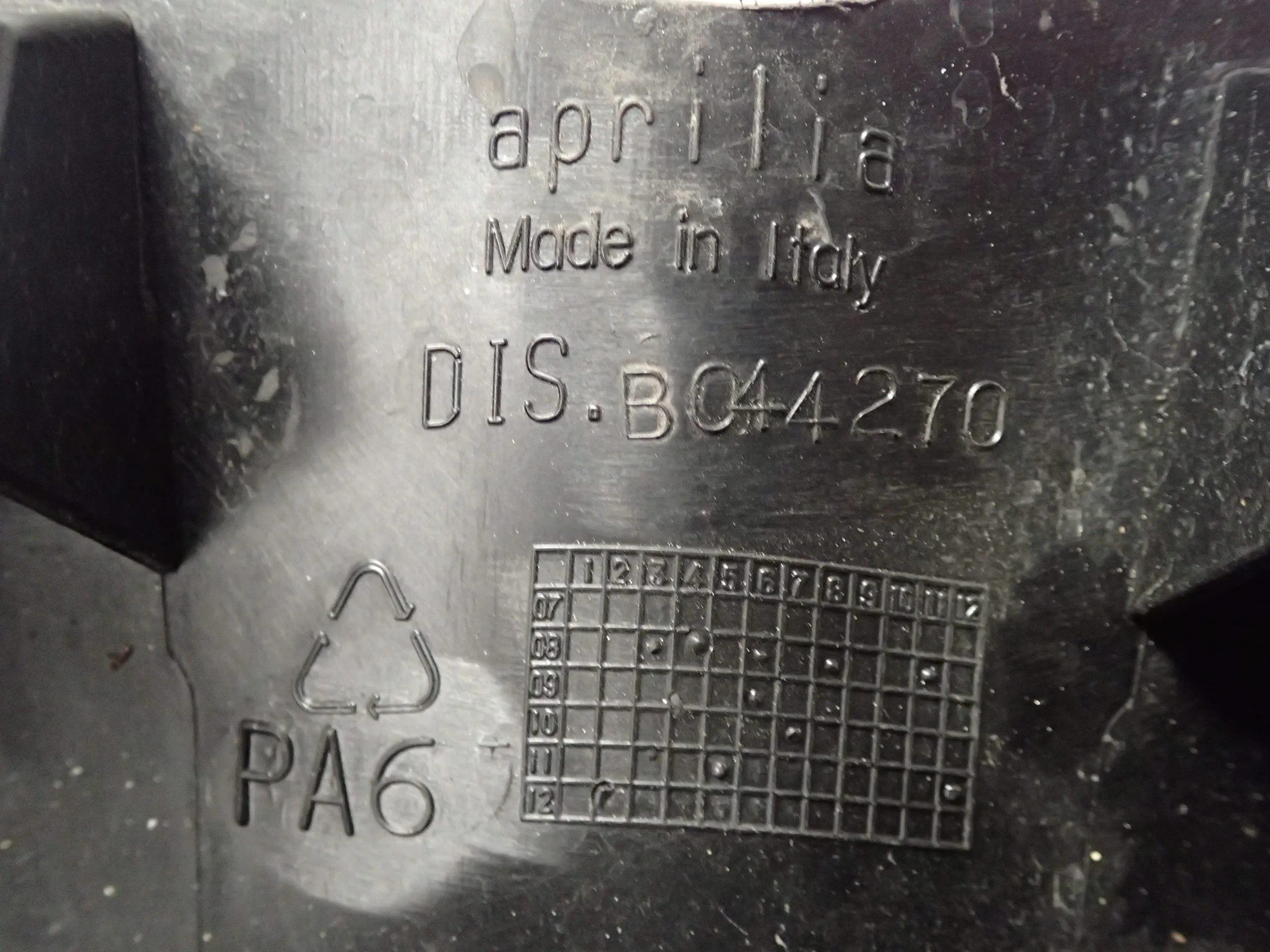 Vorderes Schutzblech Fender Aprilia Dorsoduro 1200 TV BJ.13 21077km