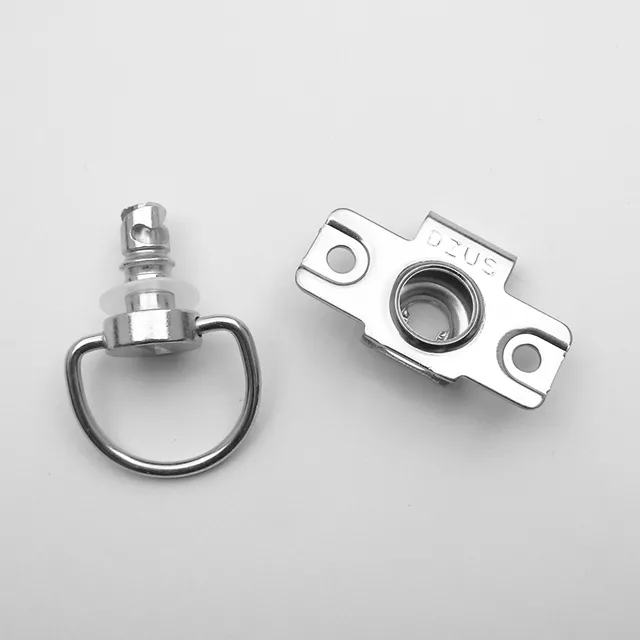 Verkleidungsschnellverschluß z. Nieten m.Unterteil