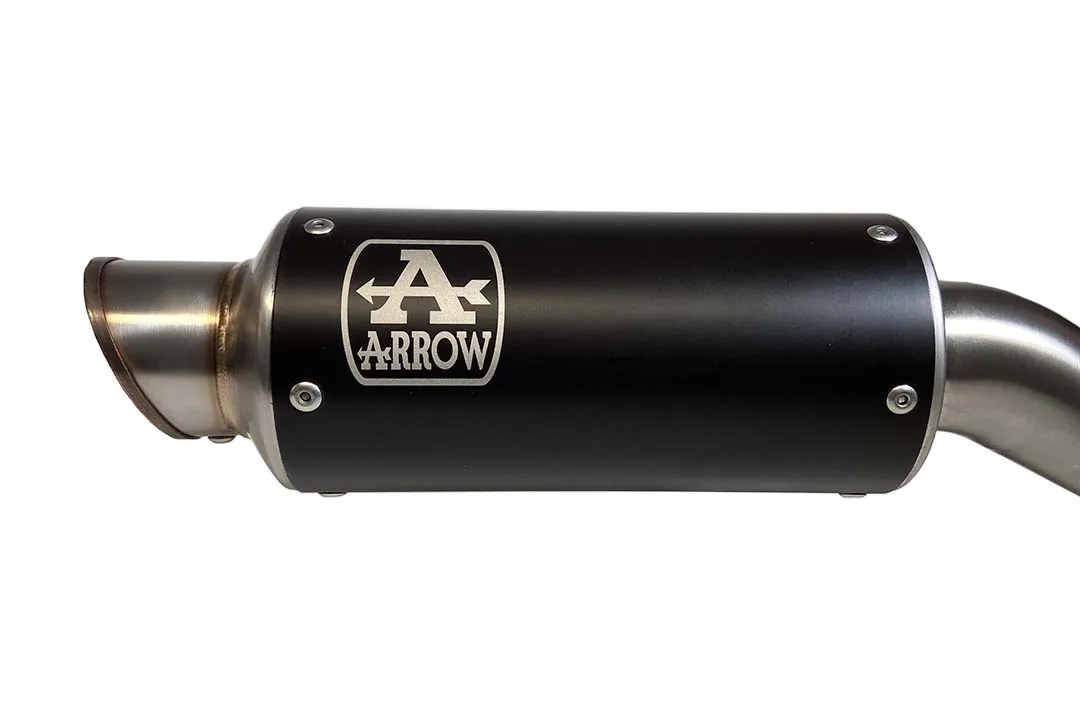 ARROW Auspuff DARK GP2 für Kawasaki Z900 2020- aus Edelstahl schwarz