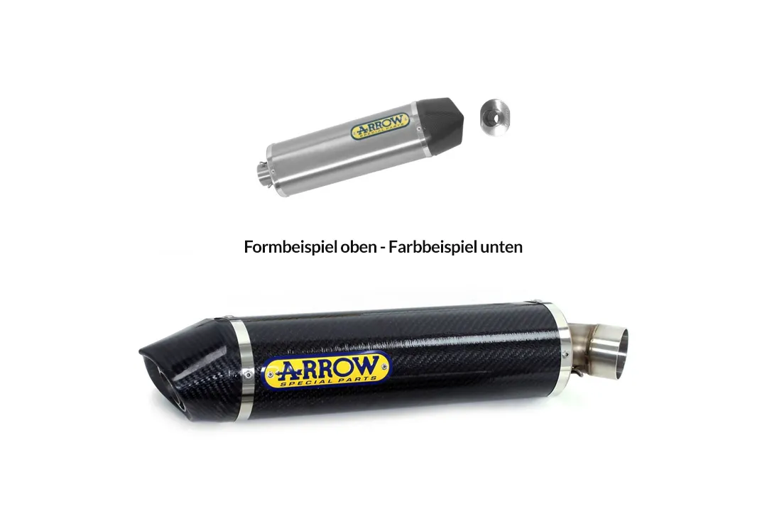 ARROW Auspuff INDY-RACE für Honda CBR1000RR 2008-2016, Carbon (Für ARROW Krümmer)
