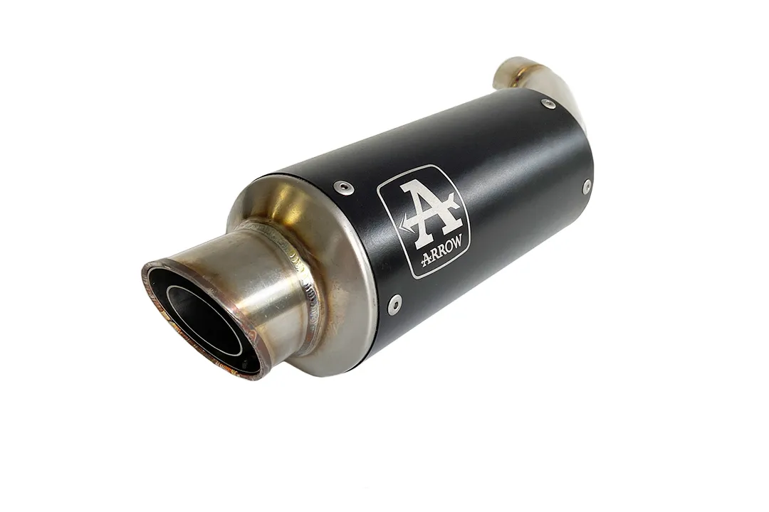 ARROW Auspuff DARK GP2 Edelstahl für Husqvarna Svartpilen 401 / Vitpilen 401
