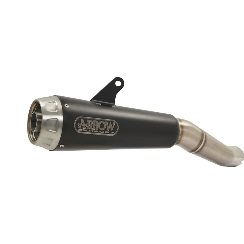 ARROW Auspuff DARK PRO-RACE für Kawasaki Z900 2017-2020, Edelstahl schwarz