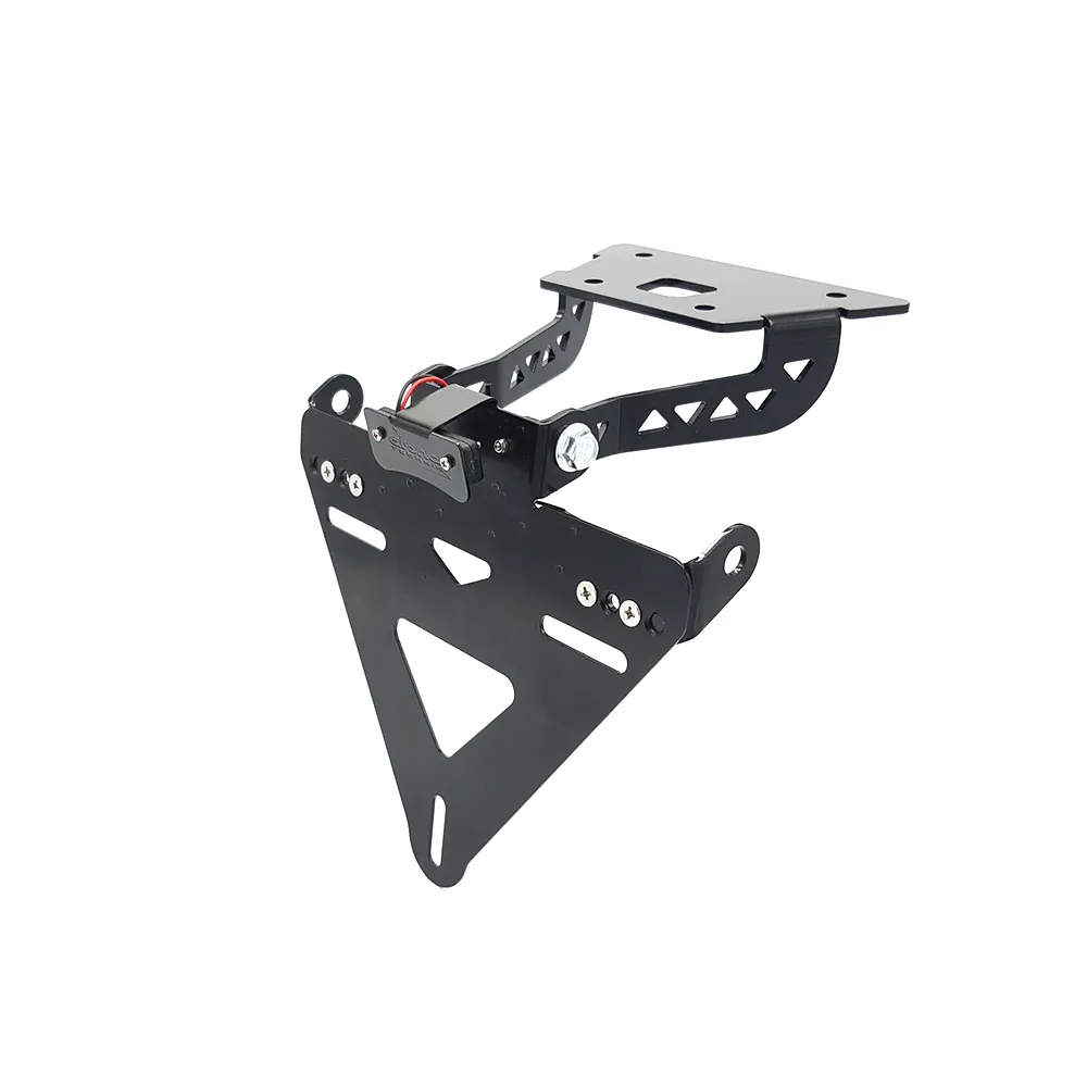 alpha Technik Kennzeichenhalter für Kawasaki Z300; Typ ER300A; Modelljahr 2015-